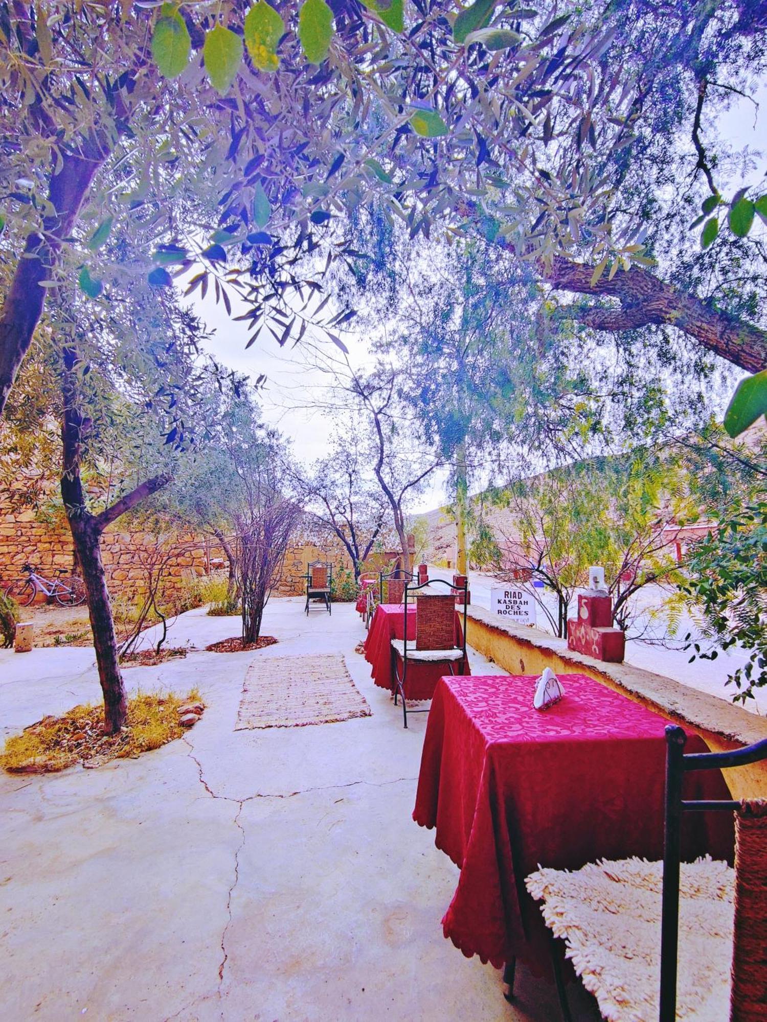 Riad Kasbah Des Roches Akhendachou n'Ait Ouffi Esterno foto