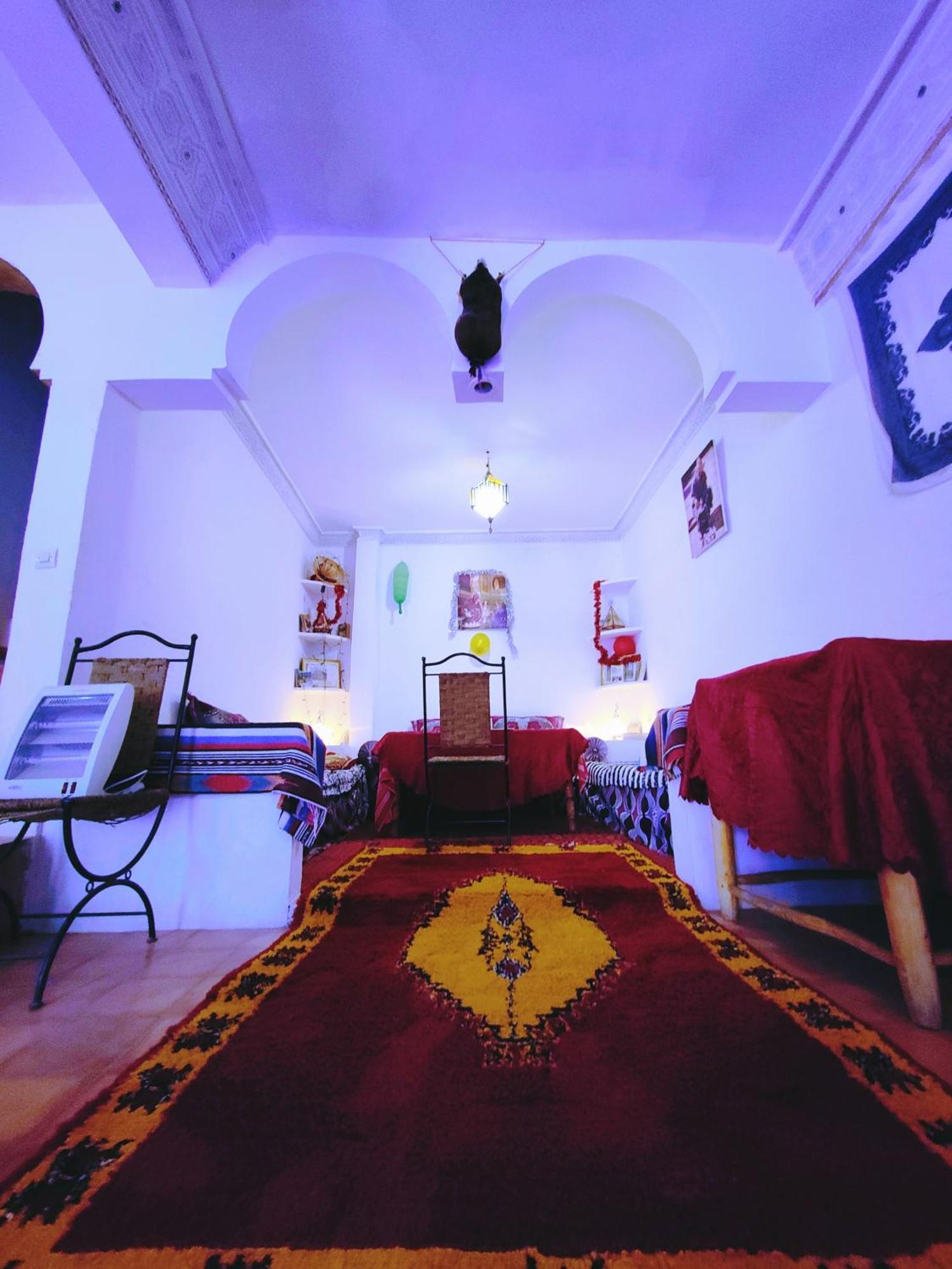 Riad Kasbah Des Roches Akhendachou n'Ait Ouffi Esterno foto